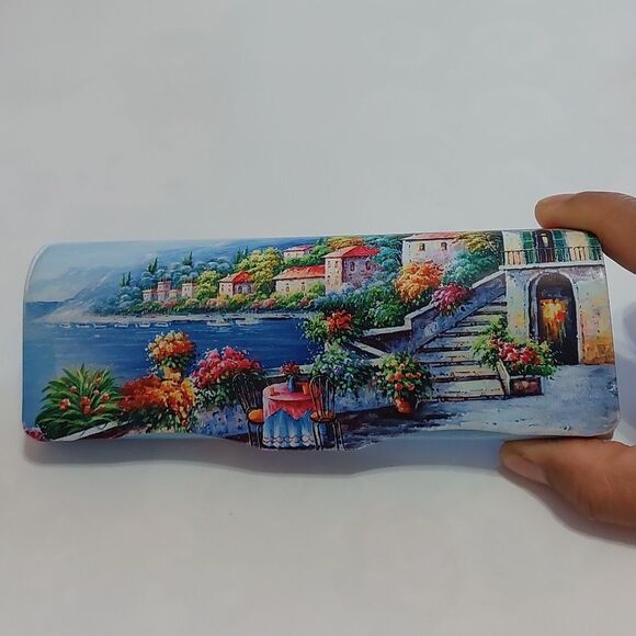 Accessories - Summer Vibes Bright Print Cottage Core Eyeglasses Case